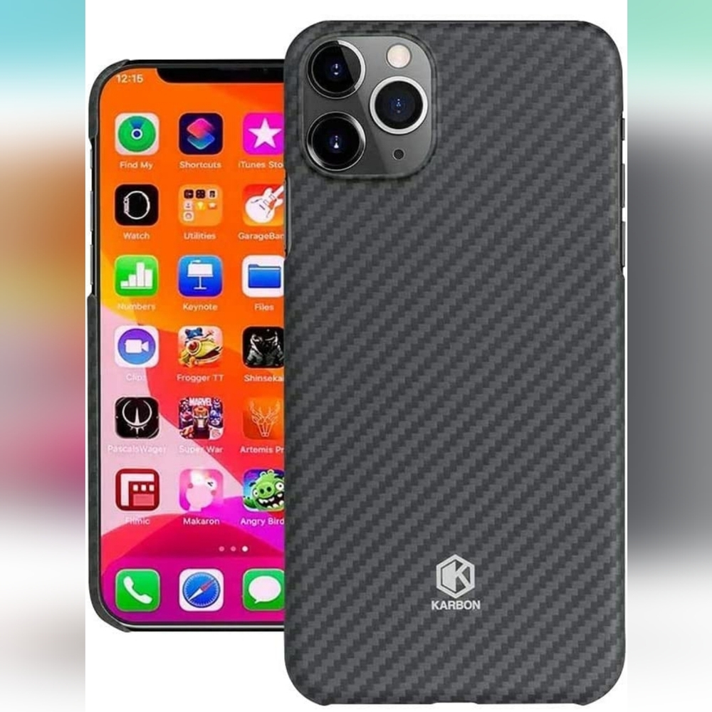 Evutec Case and Vent Mount Karbon Black iPhone 11 Pro New